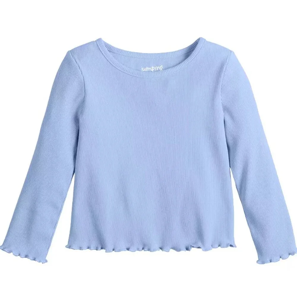 🧸 Jumping Beans - 2 Long Sleeve Tees - 4T - Picture 2 of 4